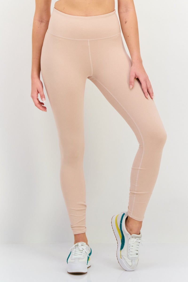 PUMA Women Sportswear Fit Training Tights, Pink - Image 1