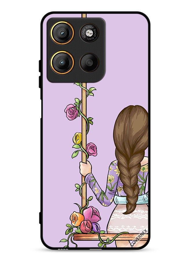 Covernex Motorola Moto G15 Protective Case Cover Girl Bff Wallpaper