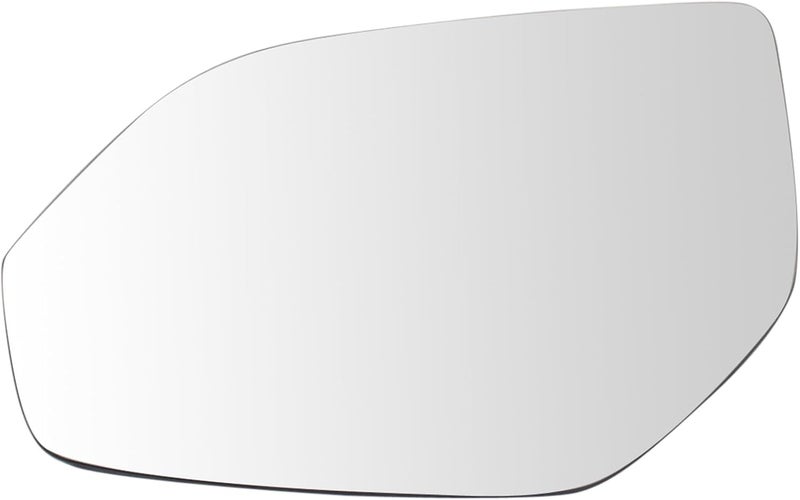 TRQ Driver Side Mirror Glass Clear Snap On Compatible with 2018 Volkswagen Atlas 2020-2023 Atlas Cross Sport VW1324107 - Image 1