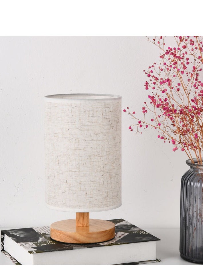 Aralifes LED Night Light Bedroom Table Lamp White 14x27x12centimeter  - Image 2