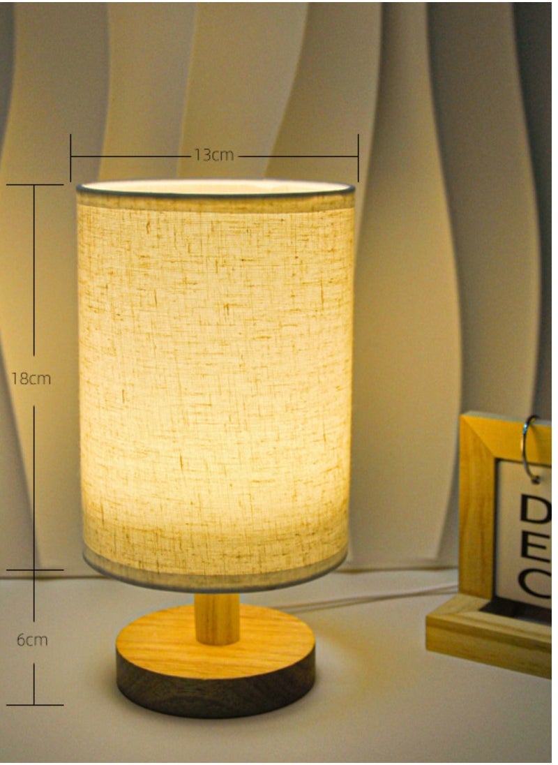 Aralifes LED Night Light Bedroom Table Lamp White 14x27x12centimeter  - Image 3