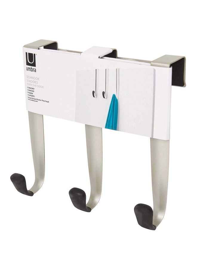Umbra Schnook Over-the-Door Multi-Hook,Black - Image 4