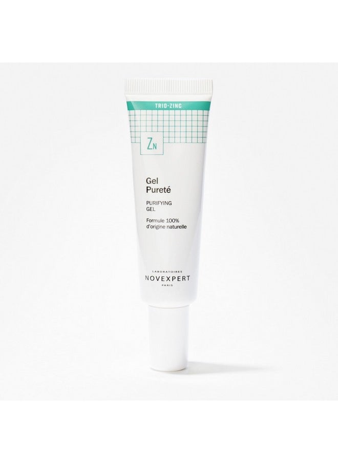Novexpert Blemish Control Moisturizer Face Cream For Women And Men Fast Absorbing Zinc Acne Treatment For Face Hypoallergenic Vegan Purifying Gel For Normal And Oily Skin 1 Oz  - Image 2