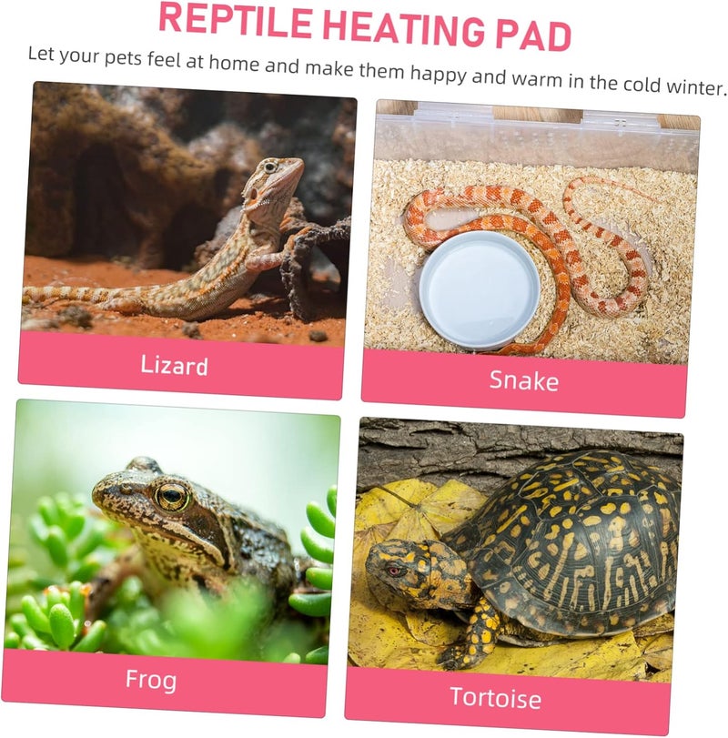 Toyvian 3pcs Heat Pad Reflective Film for Turtles and Reptiles Insulation Mat for Pet Comfort for Indoor Use Keeps Warm During Cold Days - Image 2
