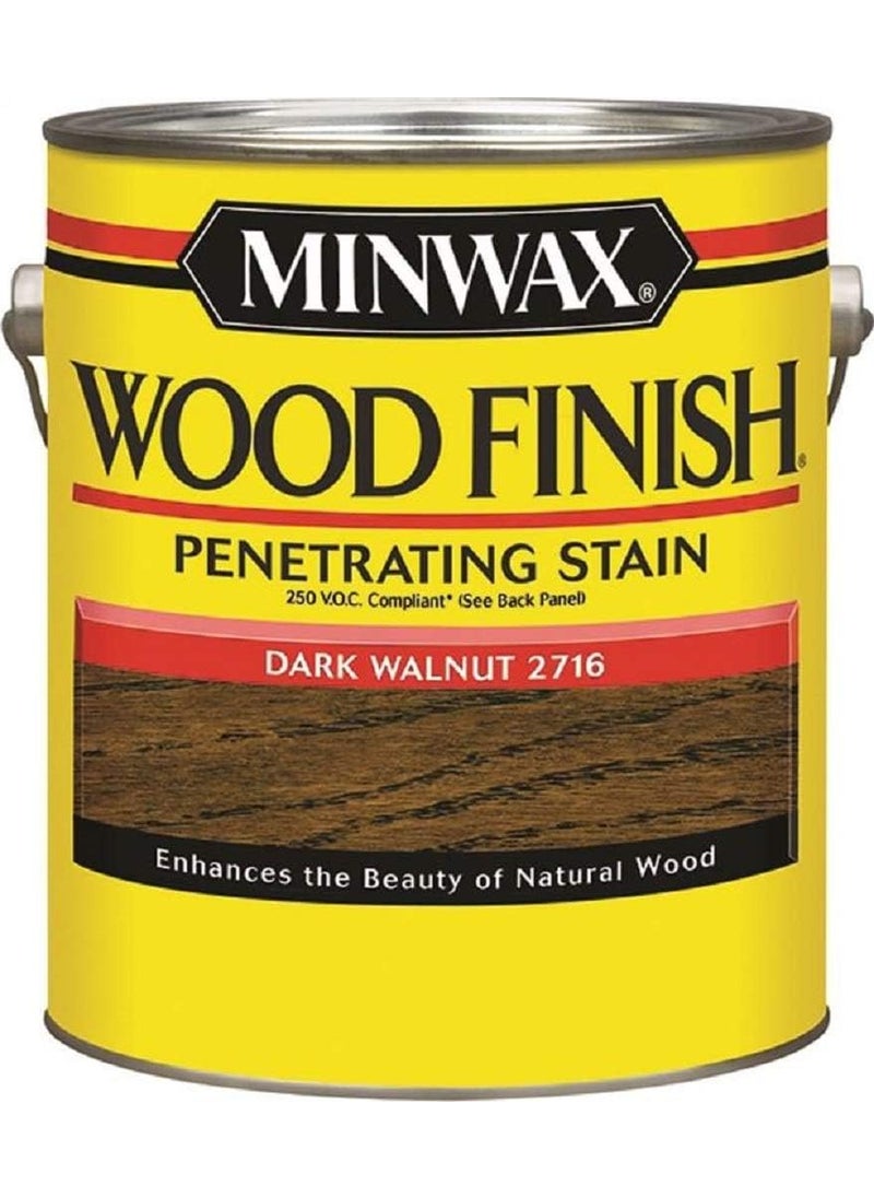 Minwax Minwax Wood Finish SemiTransparent Dark Walnut OilBased Wood Stain 1 gal 
