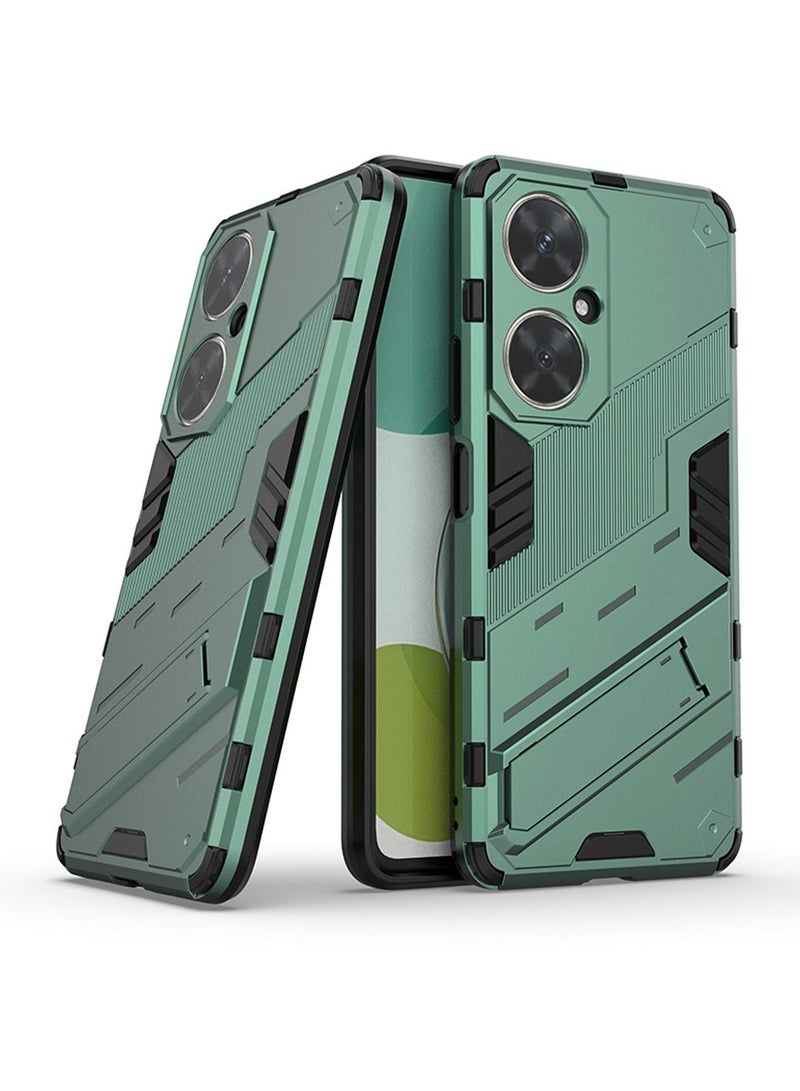 TEAM LUXURY Huawei Nova 11i Mobile Case Cover Accessories Camera Protection Shockproof with Anti-scratches Anti-drops Anti-fingerprints Protective Back Cover with Adjustable Kickstand - Image 3