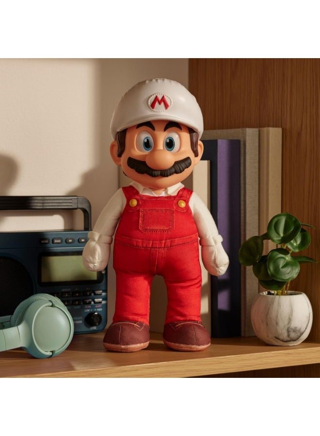 Nintendo Super Mario2 Movie Jumbo Roto Plush - Fire Mario 43236 - Image 5