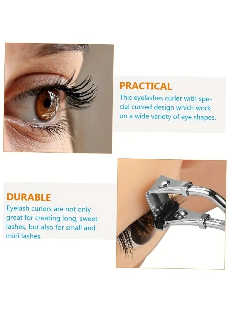 ORiTi 3 PCS Eyelash Curler With Refill Pads,Segmented Eyelash Curler, Mini Lash Curler Makeup Tools  - Image 5