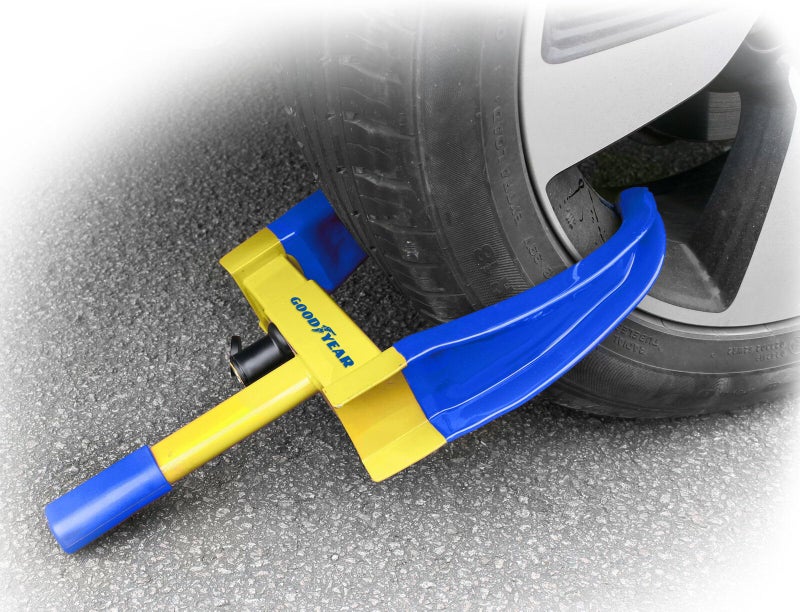 Goodyear 022762 Heavy Duty Car Wheel Clamp-Van/Caravan 2 Keys-Unbreakable Security - Image 4