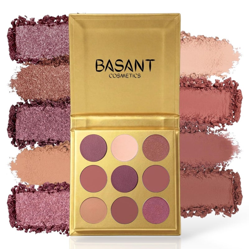 Basant Cosmetics Powder Eyeshadow Palette لوحة ظلال العيون البودرة بسنت لمستحضرات التجميل (6)