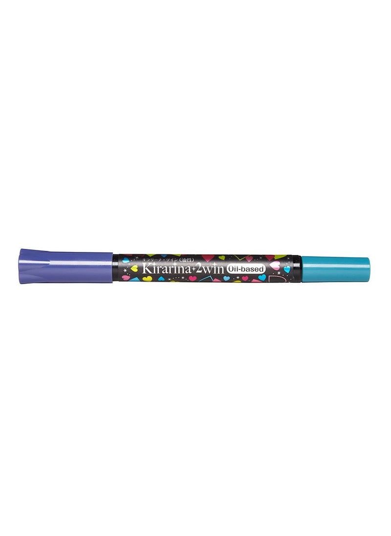 COPIC Copic Marker K2NOILRBLU Kirarina 2Win Royal Blue Oil Based Marker 112 