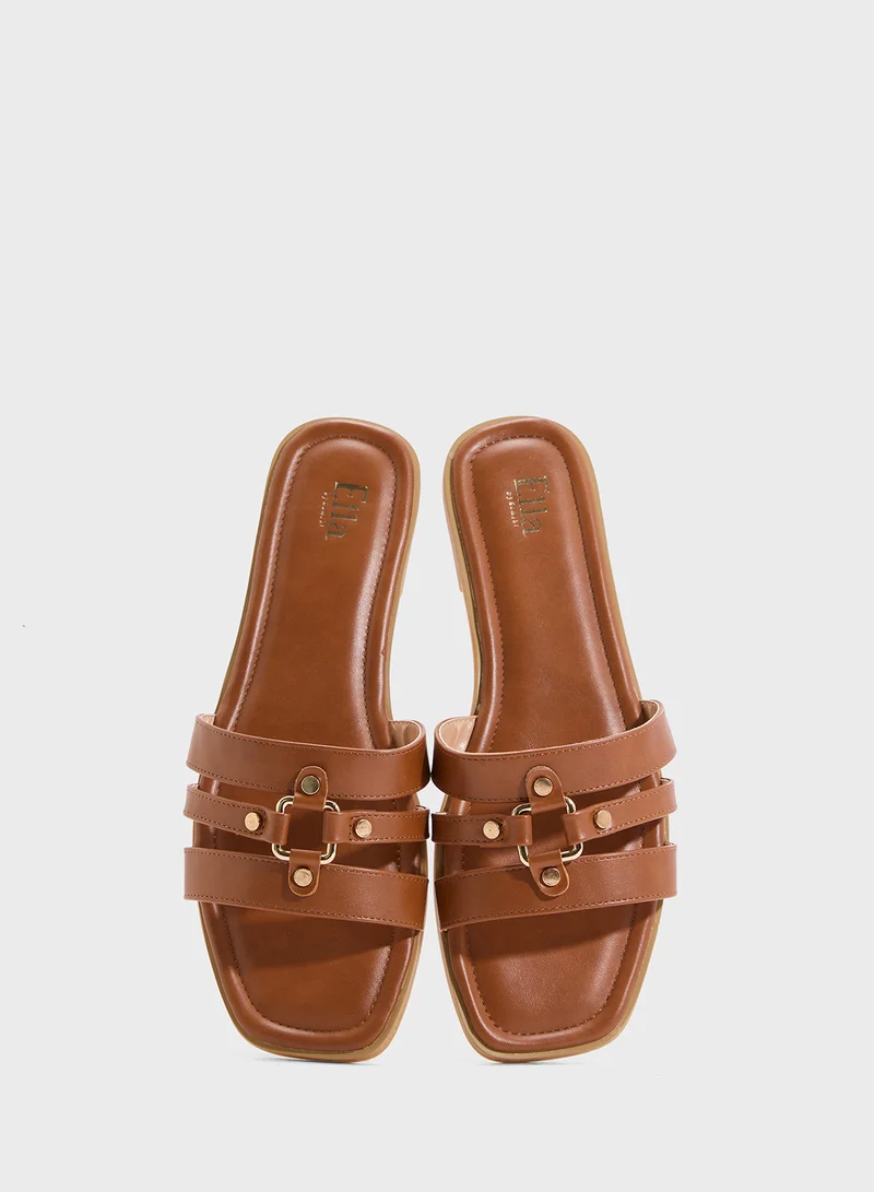 ELLA Ladies Flat Sandal