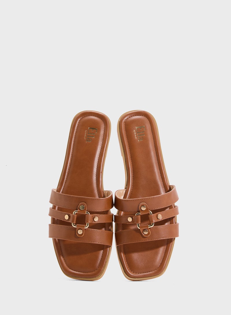 ELLA Ladies Flat Sandal  - Image 4