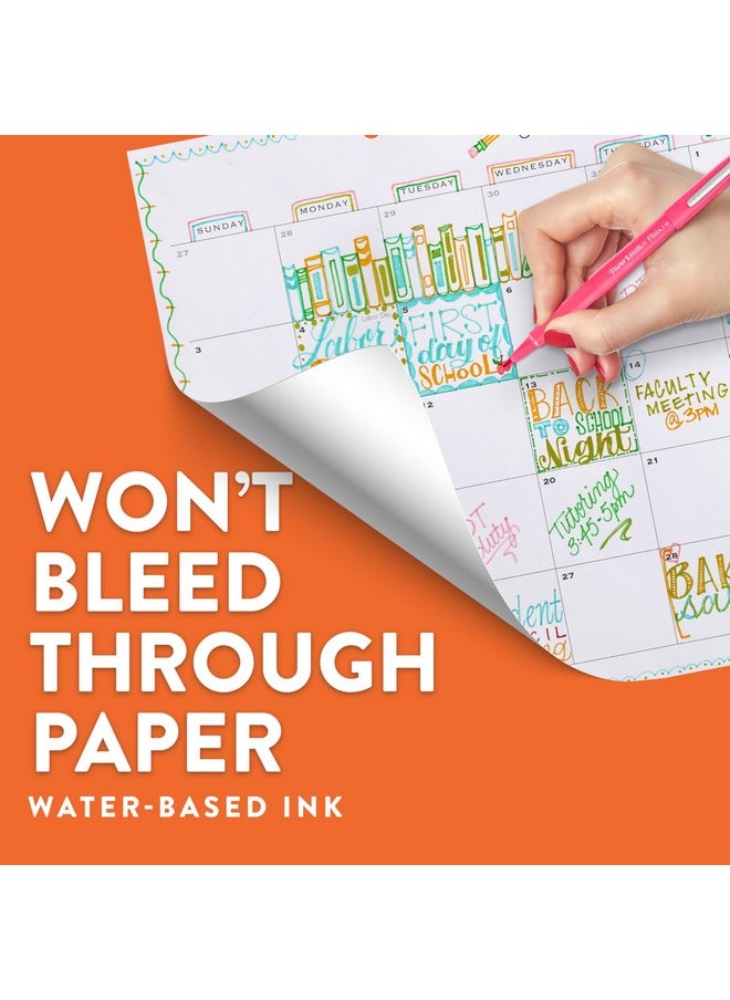 بيبر ميت أقلام حبر جاف من Paper Mate Flair، رأس متوسط (0.7 مم)، أسود، 36 قلمًا  - Image 4