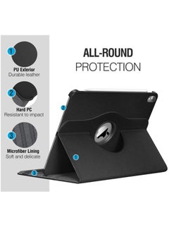 Generic Full iPad Compatibility: The ELTERAZONE Case is specifically designed to perfectly fit and protect the Apple iPad 10.2" (2020-2019), ensuring easy access to all ports, buttons, and features without co  - Image 2