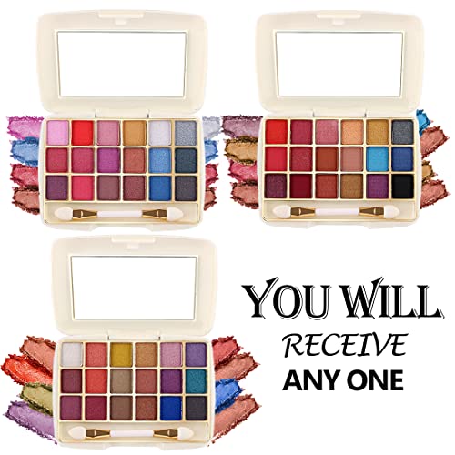 Adbeni Ready To Go Make Up Kit, Pack Of 5 |18 Color Eye Shadow, Foundation, Compact With Blusher And Beauty Sponge Come With Makeup Pouch, Radiant Finish Party Time For Wheatish Tone - Image 5