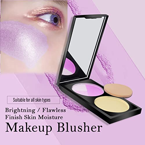 Adbeni Ready To Go Make Up Kit, Pack Of 5 |18 Color Eye Shadow, Foundation, Compact With Blusher And Beauty Sponge Come With Makeup Pouch, Radiant Finish Party Time For Wheatish Tone - Image 3