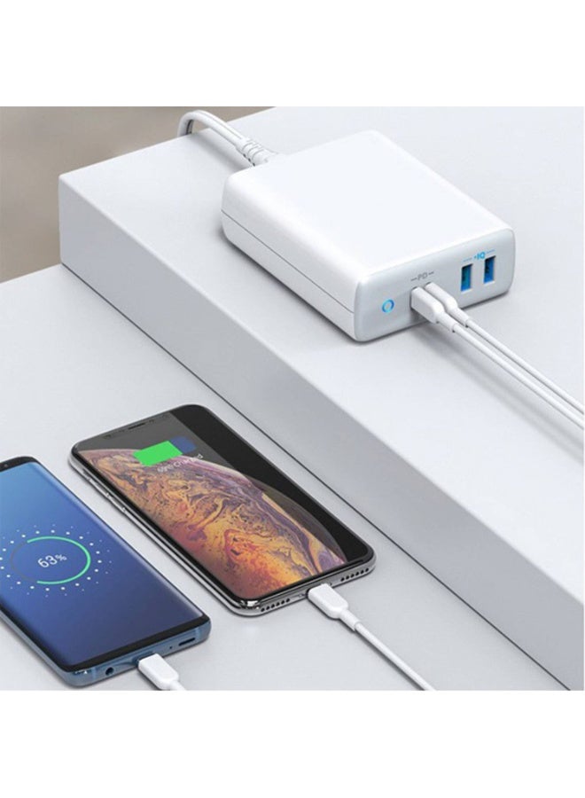 MG Maxguard MG-VC16 4-Port USB-C Wall Charger 65W PD Fast Charging Adapter, Black - Image 4