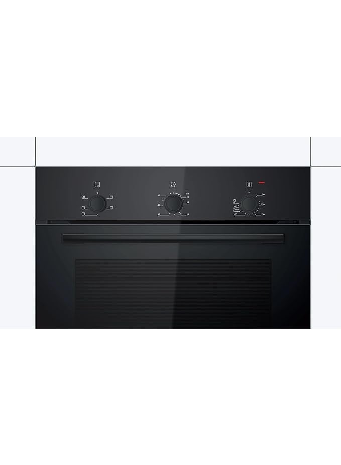 BOSCH Built in Oven – 60 cm – 71 liter – Hydrolytic – 4 Combination Mode - Cleaning Assistance - Top/Bottom heat - 2850 Watt – Black - HBF011BA1T HBF011BA1T black - Image 2