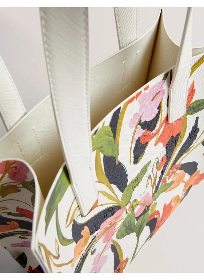 Ted Baker Flossy Floral Printed Small Icon Bag