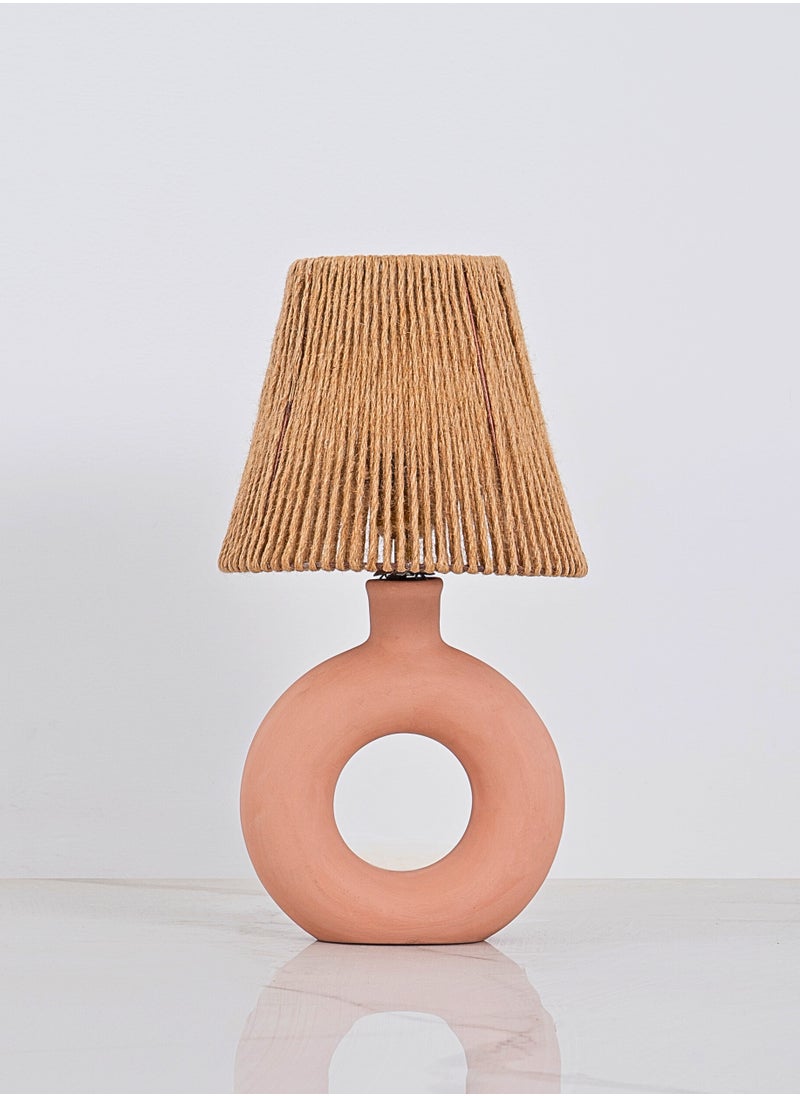 Cluc Ciambella Rose Table Lamp - Brown  - Image 2