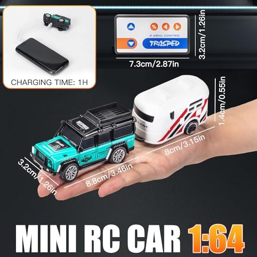 Magicwand【Pack of 1 R/c Rechargeable【Type-C Charging】 2-in-1 Miniature Defender with Trailer & Led Lights【1 Random Color Will be Shipped】 - Image 2