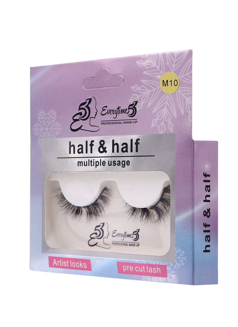 Everytime53 Women's Half & Half Eye Lashes - M10 - Image 2