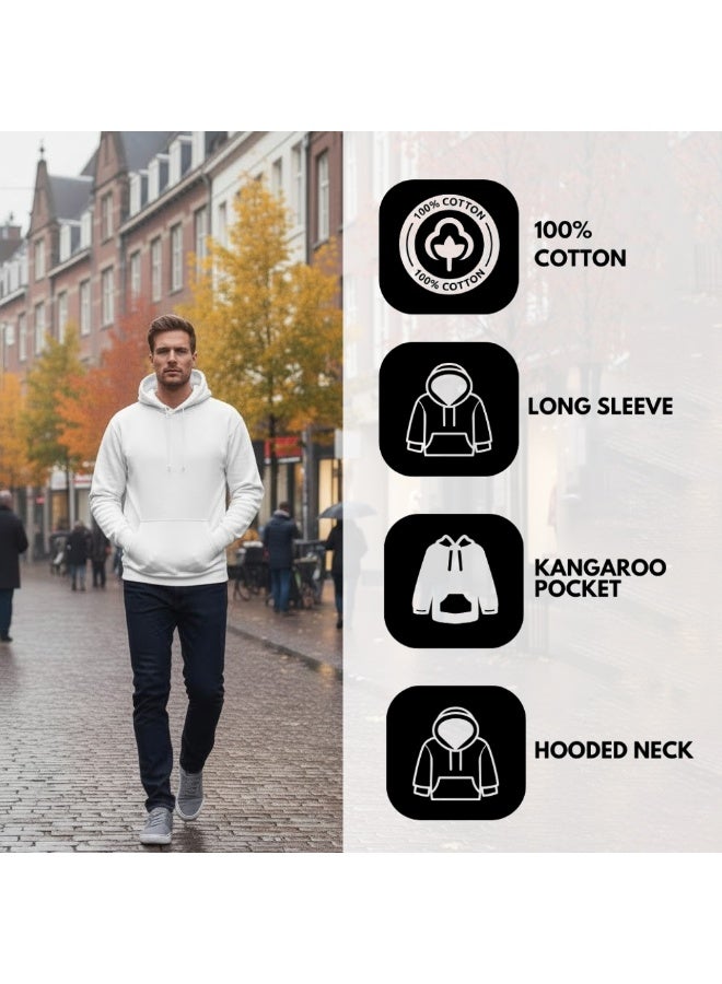 PRINTSHOP4ME Hoodie For Men-Pullover Classic Hoodie For Mens-Soft&Comfortable Hoodie For Daily Wear,No Zipper,Warm&Stylish Sweatshirt For Fall&Winter - Image 5