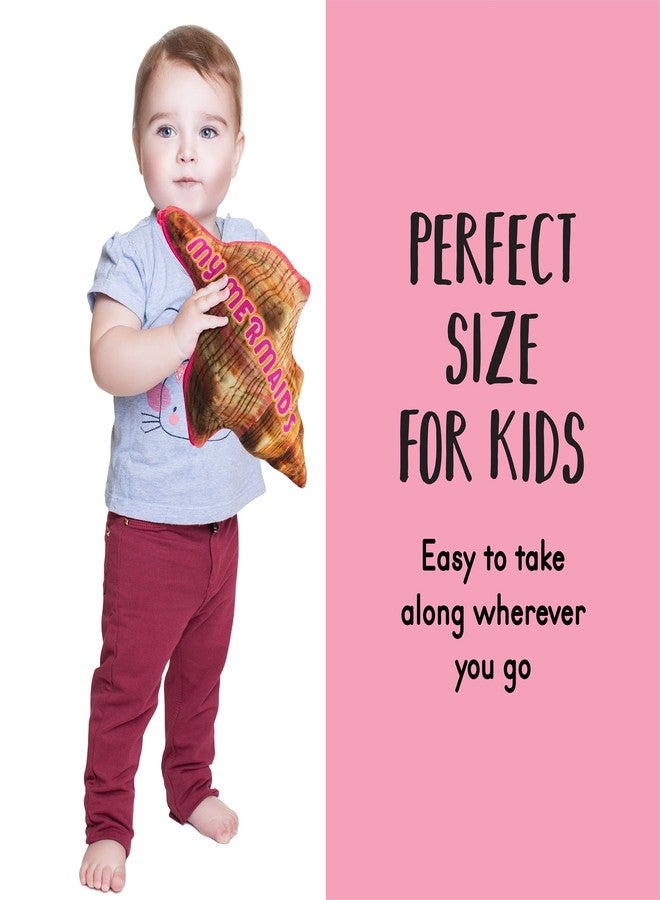 Plush Creations Plush Talking My Mermaids Toy Set | Includes 4 Soft and Lovable Plush Mermaids | with A Plush Conch Shell Shaped Carrier | Great Gift for Baby/Toddler Girls or Boys - Image 4