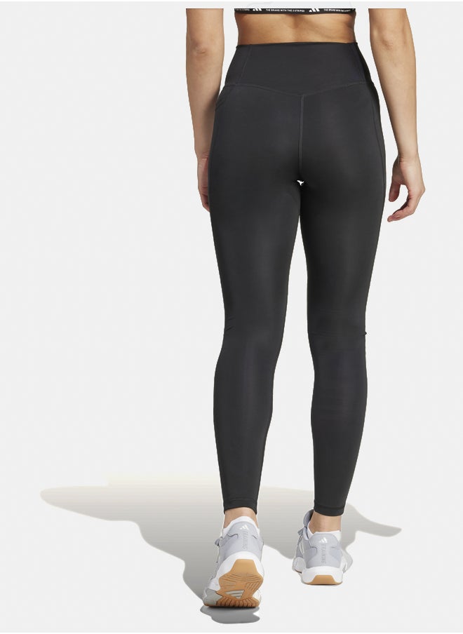 optime essentials stash pocket full length women's leggings