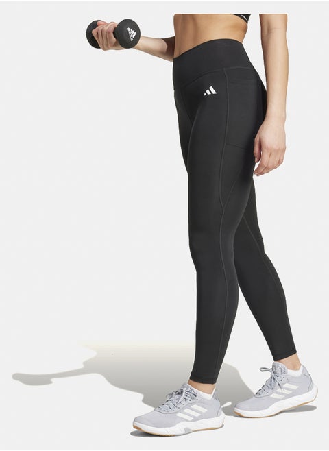 optime essentials stash pocket full length women's leggings