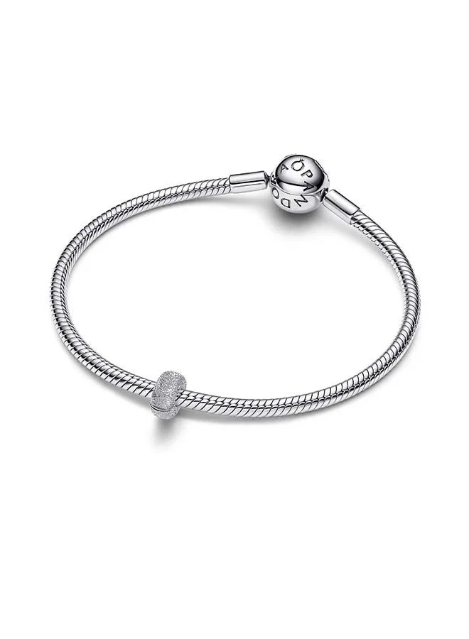 Pandora  Textured Mini Clip Charm for Women | Best Price UAE