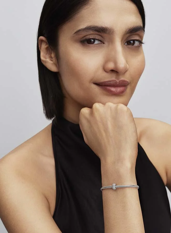 Pandora  Textured Mini Clip Charm for Women | Best Price UAE