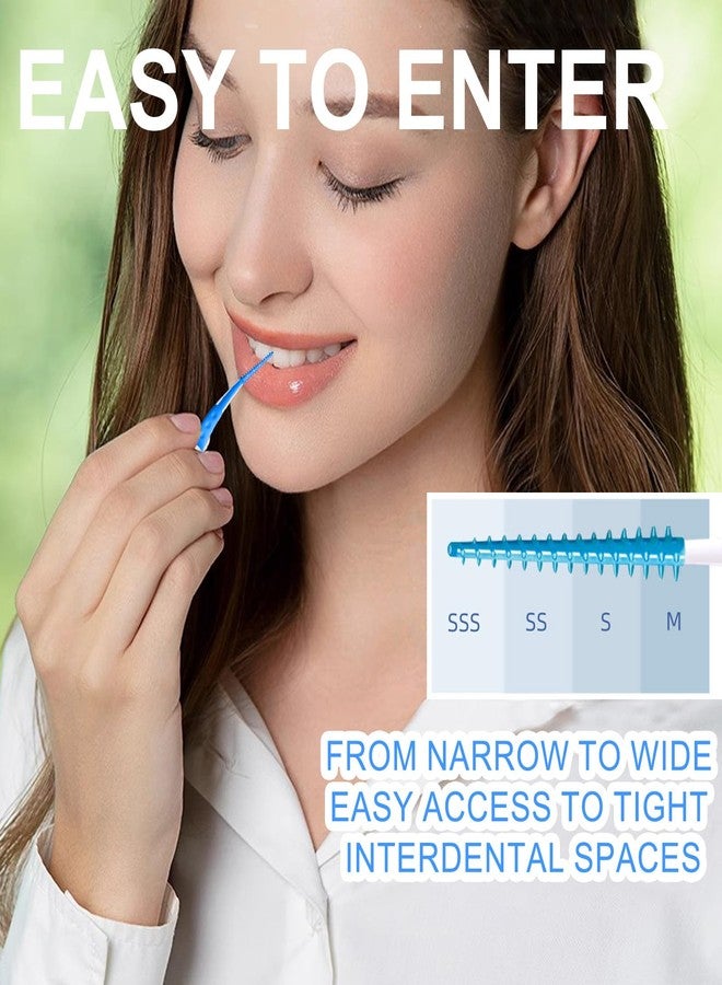 AxiyanX 84PCS Portable Dental Floss Picks,Soft Silica toothpicks,flossers for Adults Teeth Cleaning Tools,interdental Brushes Between Teeth,Disposable Dental Picks - Image 5