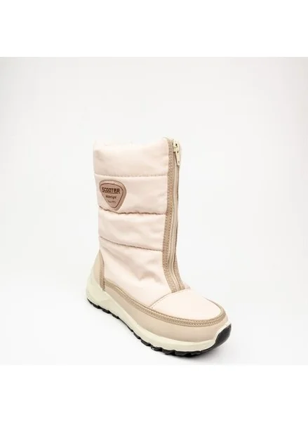 سكوتر 7447 Women's Waterproof Snow Boots Beige