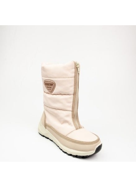 Scooter  - 7447 Women's Waterproof Snow Boots Beige - Image 1