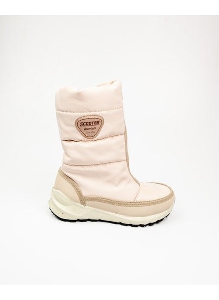 Scooter  - 7447 Women's Waterproof Snow Boots Beige - Image 1