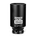 ZOYAKKI 12 Drive x 30 mm Deep 6 PT Impact Socket CRMO12inch Drive 6 Point Axle Nut Socket for Easy Removal of Axle Shaft Nuts Metric 30MM - Image 2