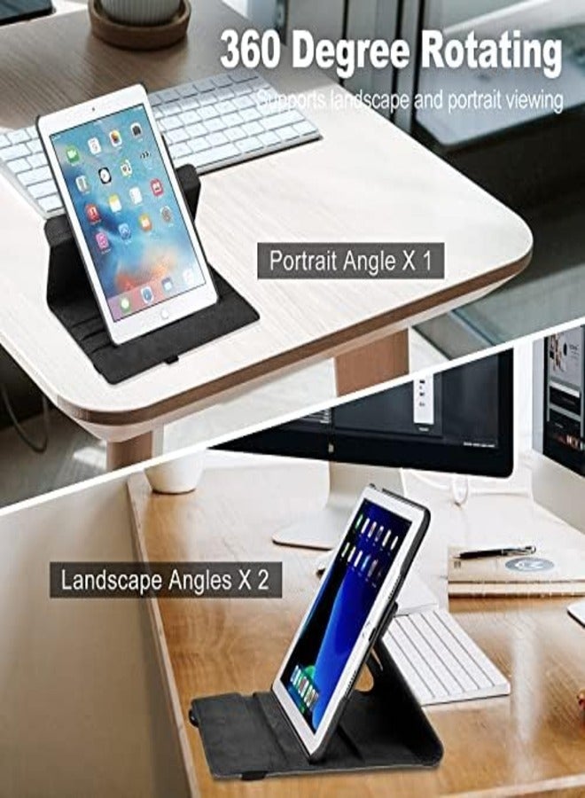 ELTRAZONE 360° Rotating iPad Case in Black for 9.7-Inch Models (2018, 2017, Air 2, Air) – Auto Sleep/Wake Feature - Image 5