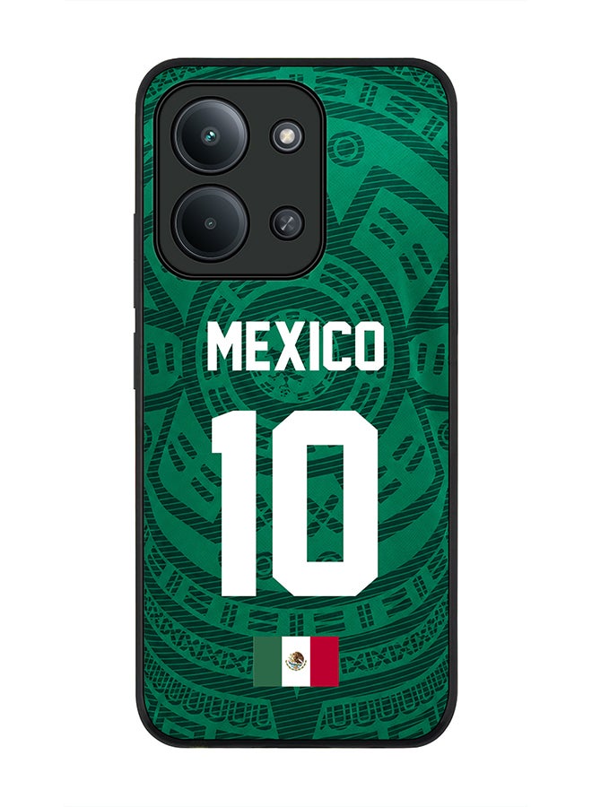 Stylizedd For Xiaomi Redmi 15C 4G Case,Slim fit Camera Protection, Shockproof Thin Phone cover  - Football Team Mexico World Cup 2026