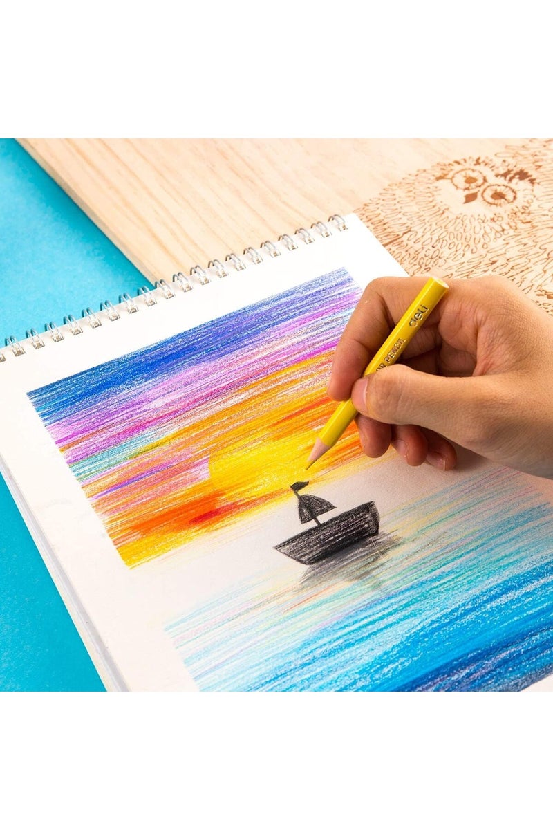 Deli Colored Pencils Set, Pack of 12 EC09900 - Image 5