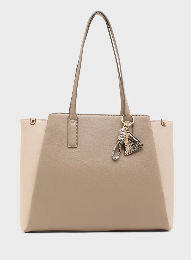 الدو Top Handle Zip through satchel