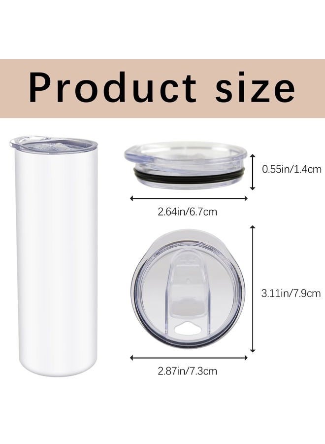 ORJ 20 oz Skinny Tumbler Replacement Lids - Image 2