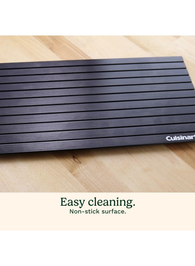 Cuisinart صينية تذويب الشواء من كويزينارت، لوحة تذويب سريعة من الألمنيوم الموصل للحم المجمد، أداة تذويب سريعة تحافظ على النكهات الطبيعية، أداة مطبخ غير لاصقة وسهلة التنظيف وملحقات الشواء - Image 5