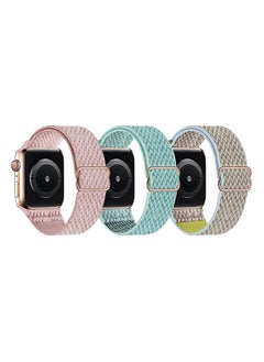 O Ozone Stretchy Nylon Straps For Apple Watch Series 10 | Ultra 2 | 8 Ultra | 9 | 8 | 7 | 6 , 49/46/45/44/42mm Adjustable Sport Elastics Wristband smartwatch Band  - Image 1
