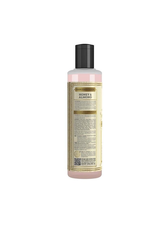 Khadi Natural Honey & Almond Hair Conditioner; Hair Conditioner For Controlling Hair Fall; Herbal Conditioner For Healthy Hair; Suitable For All Hair Types  - Image 3