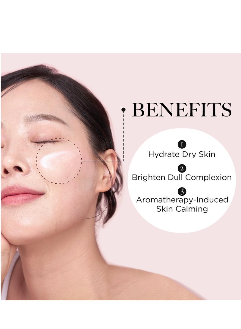 Barakah Moist Up Collagen Sleeping Face Mask Skincare, Hydrating, brightening Sleep Mask for Overnight Face Cream with Vitamin E, Korean Face Masks for Skin care, Anti Aging Moisture 50ML, 1.69fl.oz - Image 3