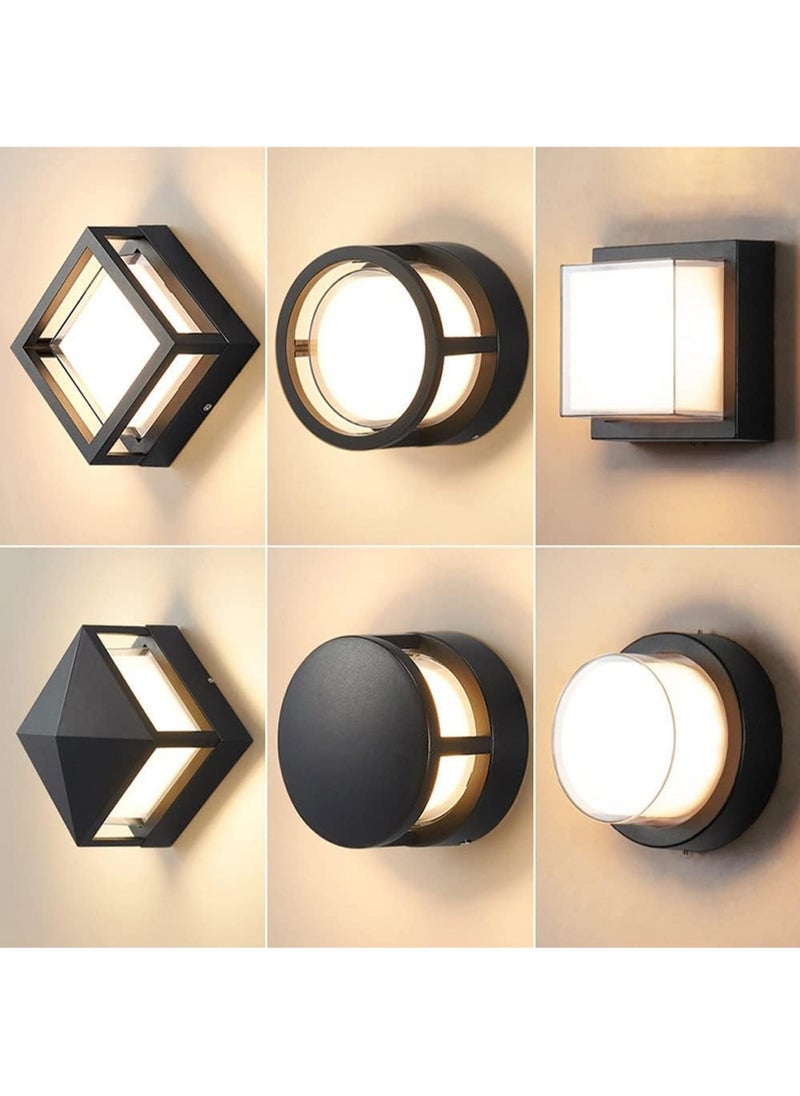 LOOPITYS 12W Led Wall Lights Outdoor Waterproof Wall Lamp Up and Down Garden Decoration Wall Sconces for Bedroom Living Room Corridor Stairs Porch Wall Mounted Lamp  - Image 3