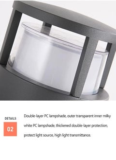 LOOPITYS 12W Led Wall Lights Outdoor Waterproof Wall Lamp Up and Down Garden Decoration Wall Sconces for Bedroom Living Room Corridor Stairs Porch Wall Mounted Lamp  - Image 5