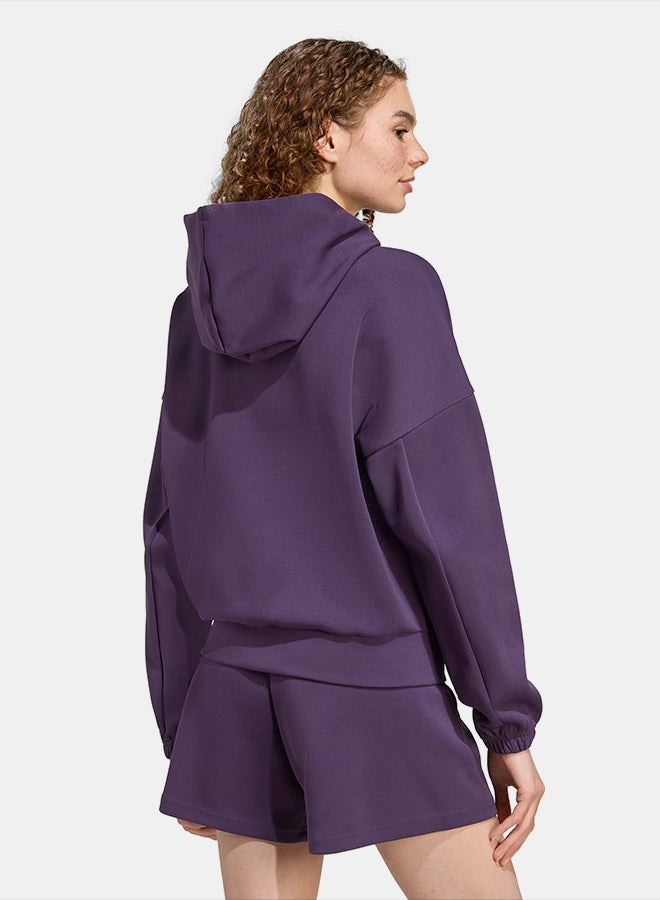 Adidas Future Icons Small Logo Full-Zip Hoodie - Image 2